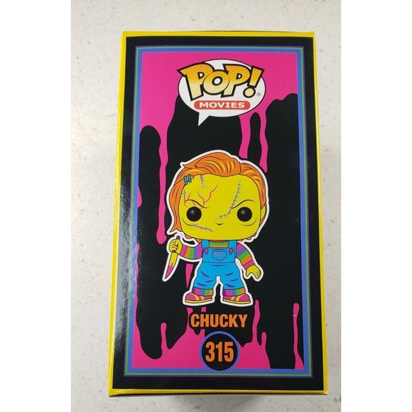 MINT Child's Play Chucky Black Light Funko Pop! Vinyl Figure #315 - Picture 7 of 13